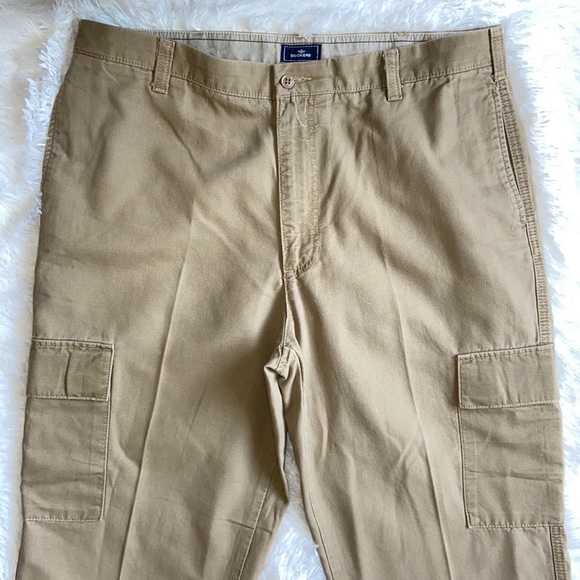 Dockers Tan Cotton Cargo Pants 38x32 - Picture 3 of 14